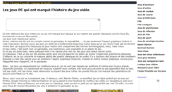Desktop Screenshot of meilleurs-jeux-pc.com