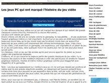 Tablet Screenshot of meilleurs-jeux-pc.com